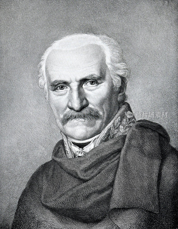 冯将军画像Blücher, 1742-1819